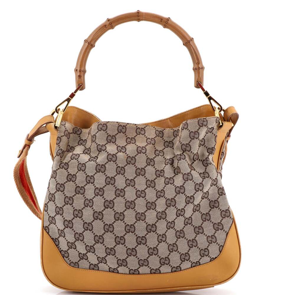 Gucci Diana Bamboo Shoulder Bag Gg #269122G68B - Picture 1 of 6